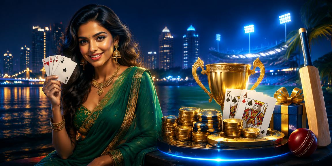 Woman registering on 2bh cricket betting platform with smartphone in Mumbai